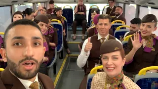 Cabin crew fligt day  | يوم عادي في حياه #مضيف_جوي