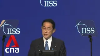 Japan PM Fumio Kishida delivers keynote address at Shangri-La Dialogue