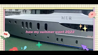 how my summer went 2022 | sky blue|