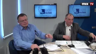 Представители компании "Rīgas pilsētbūvnieks" Янис Коситис и Улдис Барбалис. MIX TV