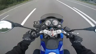 Stock cbr125r 2004 top speed run