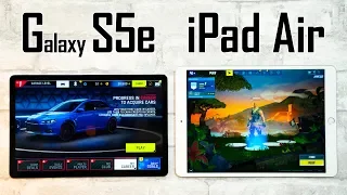 Galaxy S5e vs iPad Air - A Gaming Comparison