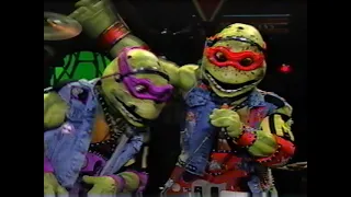 "TMNT: The Coming Out of our Shells Tour" VHS