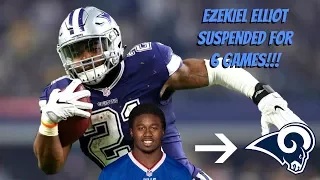This Week In Football: Ezekiel Elliot Suspended!!! Sammy Watkins Traded!!! | Sharpe Sports