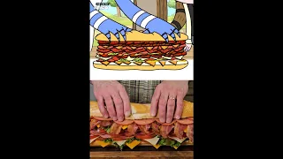 Sandwich Wars: Hoagie Sandwich vs. Grilled Cheese And Pandesal!🤤 #sandwich #craig #rigby #mordecai