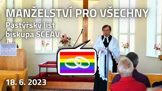 Jak se SCEAV staví k tématu "Manželství pro všechny"? 🌈💍(CZ)