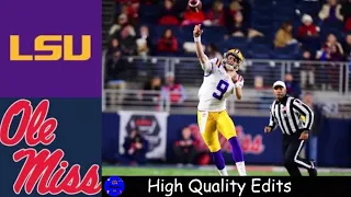 #1 LSU vs Ole Miss Highlights | NCAAF Week 12 | College Football Highlights