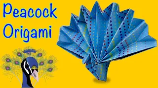 "Mastering the Art of Peacock Origami: Step-by-Step Tutorial"#nikiorigami #carft #art #peacock