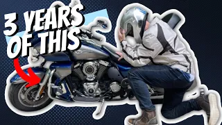 3 years ownership of the Kawasaki Vulcan Voyager