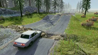 проверяем машины на проходимость в beamng drive