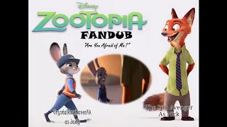 Zootopia Fandub: “Are you afraid of me?” [The Sith Avenger as Nick] (CrystalRoseHavenVA as Judy)