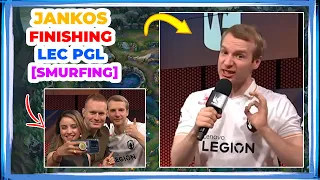 Jankos FINISHING LEC Post Game Lobby 👀 [FUNNY]