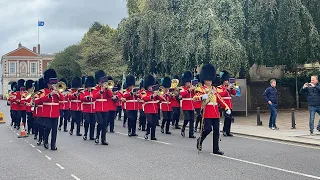 Changing the Guard Windsor - 19.9.2023 Band of the Irish Guards