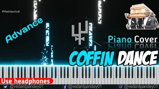 Coffin Dance Advance Level Piano Cover | Free Midi | VED Classical