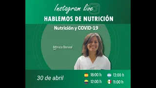 Nutrición y COVID-19 - Hablemos de nutrición con Mónica Barreal | Premium Madrid