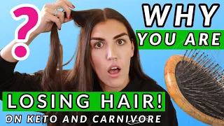 3 REASONS WHY You Are Losing Hair on Keto and Carnivore! (+ SOLUTIONS)