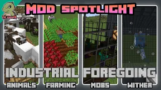 Industrial Foregoing Tutorial - Animals, Plants, Mobs, and Wither | Minecraft 1.16.5