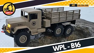 Unboxing and Review of WPL B16 RC Truck | Ultimate off-road experience 4k video