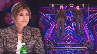 A whole new bar performance! Air Foot Works aiming for the world! | Japan's Got Talent 2023