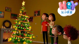 Bradul de Crăciun 🎄 Colinde pentru copii 🎅  Cântece de Crăciun - HeyKids