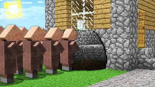 ПОЧЕМУ В ЭТОМ ДОМЕ ПРОПАДАЮТ ЖИТЕЛИ В МАЙНКРАФТ 100% троллинг ловушка minecraft