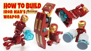 How to Build Lego Iron Man Weapons from Avengers Infinity War (Iron Man Big Shield)