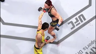 Amanda Nunes vs Cris Cyborg UFC Knockout