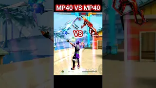 free fire PREDATORY COBRA MP40 VS CHROMASONIC 2.0#youtubershort#olb evo mp40 vs new evo mp40