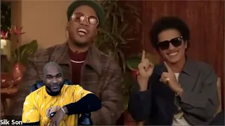 Bruno Mars and Anderson .Paak AKA Silk Sonic in the Big Interview - REACTION