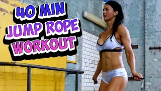 Get In Shape With This 40 Minute Endurance Jump Rope Workout You Can Do At Home!