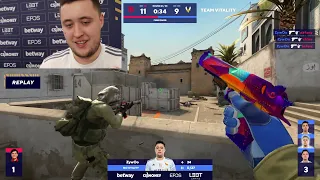 ZywOo on crazy deagle round: apEX just said go kill!