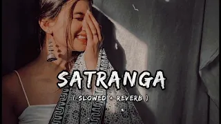 Satranga ( Slowed and Reverb ) |  Arijit Singh | Animal