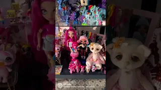 Моя коллекция кукол часть 1 | MLP collection | Rainbow high | Ever After High | Winx