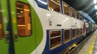 RER-C Z20500 + Z20900 Transilien en gare de Invalides