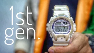 Horribly beaten up Bluetooth series G-Shock watch from 2012!