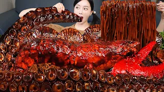 [Mukbang ASMR] 4.2ft!? Giant Octopus Leg 🐙 Samosa Jjajang Lobster Seafood Eatingshow Recipe Ssoyoung