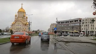 Driving in Fagaras Romania