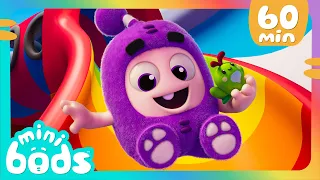 Lulu at the fun fair! | Minibods | Mini Oddbods | Baby Oddbods | Funny Cartoons For Kids