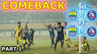 5 Comeback Terbaik Persib Bandung - Part 1