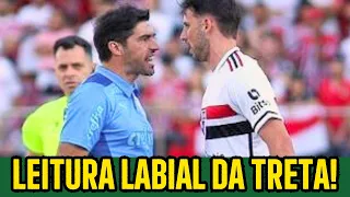 INCRIVEL! LEITURA LABIAL DA TRETA ENTRE ABEL E CALLERI!