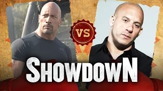 Dwayne Johnson vs. Vin Diesel - Which Action Star is More Bad Ass? Showdown HD