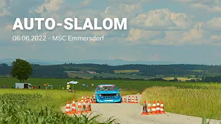 Auto Slalom | 6.6.2022 | MSC Emmersdorf e.V. im ADAC | 4K