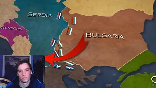 Historian Reacts | The Second Balkan War - Explained in 10 minutes by Knowledgia
