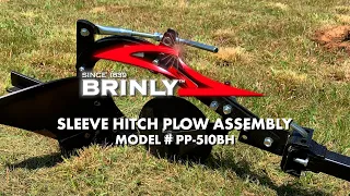 Brinly Moldboard Plow Assembly and Calibration