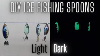 DIY Ice Fishing Spoon Build and Catch: Part 1 (Spoon Making)