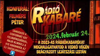 Rádiókabaré 2024. február 24.