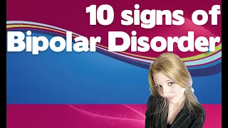 Bipolar disorder signs