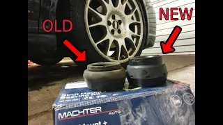 MK4 Golf/Jetta GTI strut top mount and bearing replacement - found a surprise!