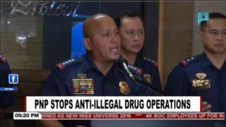 PNP stops anti-illegal drug operations