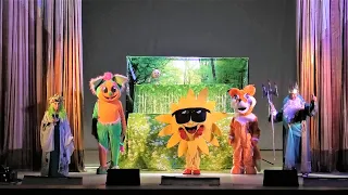 Увлекательный кукольный спектакль ! "Солнечный зайчик ищет друзей"  #фондпрезидентскихгрантов